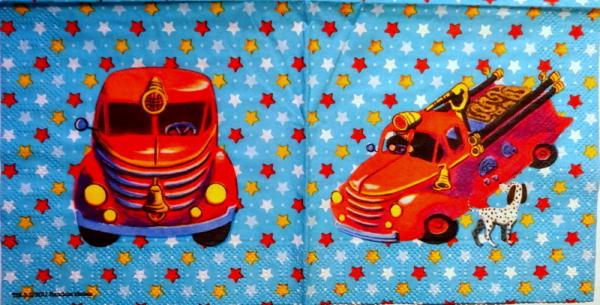 009 Fire Brigade - 3-ply - Random House - CS
